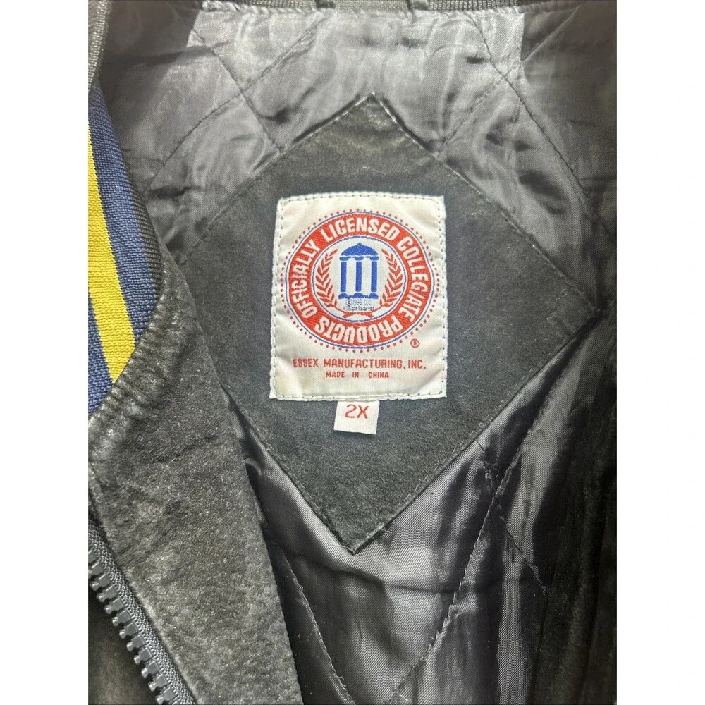 University of Michigan Vintage Jacket Wolverines Varsity Bomber 2XL Essexz